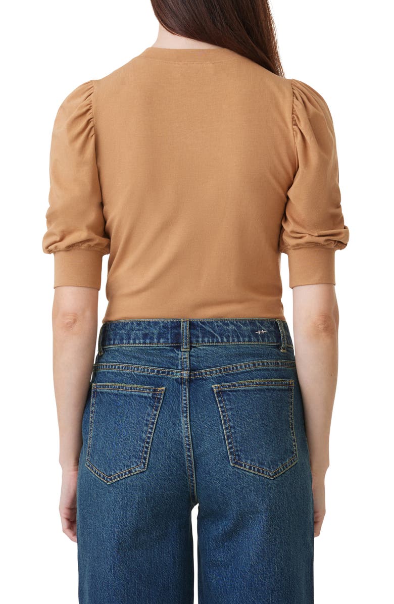 Habitual Gathered Sleeve Knit Top, Alternate, color, 