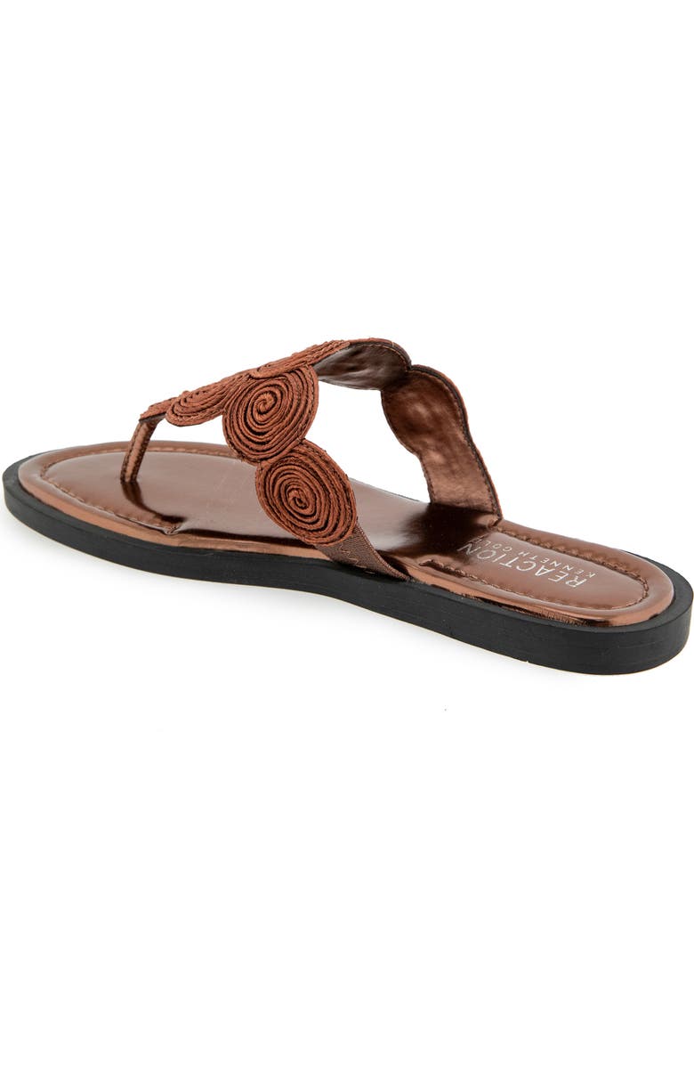 Reaction Kenneth Cole Spiraling Flip Flop, Alternate, color,