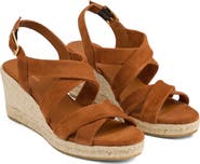 LK Bennett Mariana Slingback Espadrille Platform Wedge Sandal