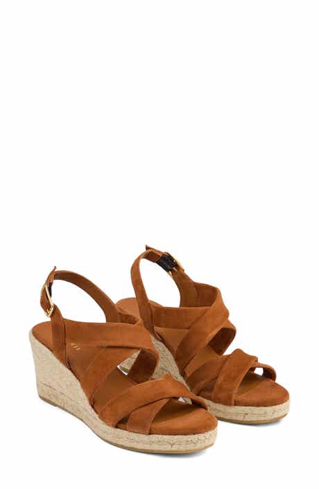 LK Bennett Mariana Slingback Espadrille Platform Wedge Sandal