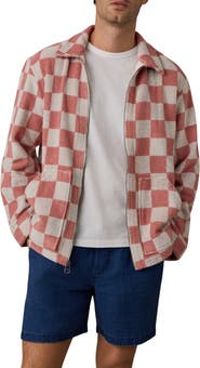 Faherty Cabana Apres Organic Cotton Terry Jacket