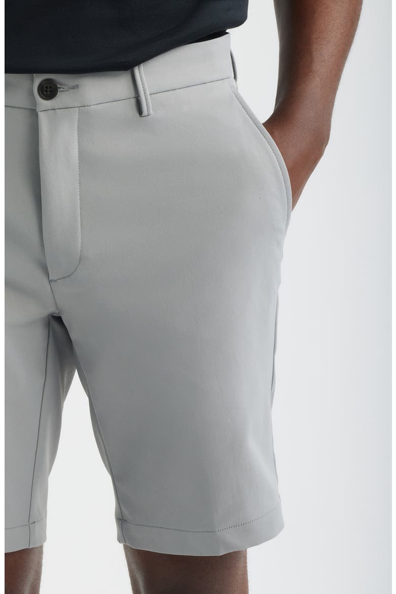 Sonoma Flat Front Travel Shorts, Alternate, color, SILVER GREY