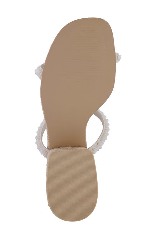 Mia Limited Edition Isabeli Espadrille Slide Sandal In Brown