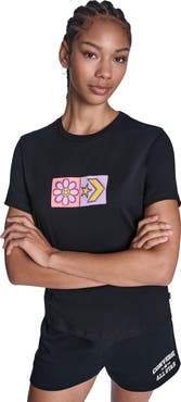 Converse Flower Grid T-Shirt