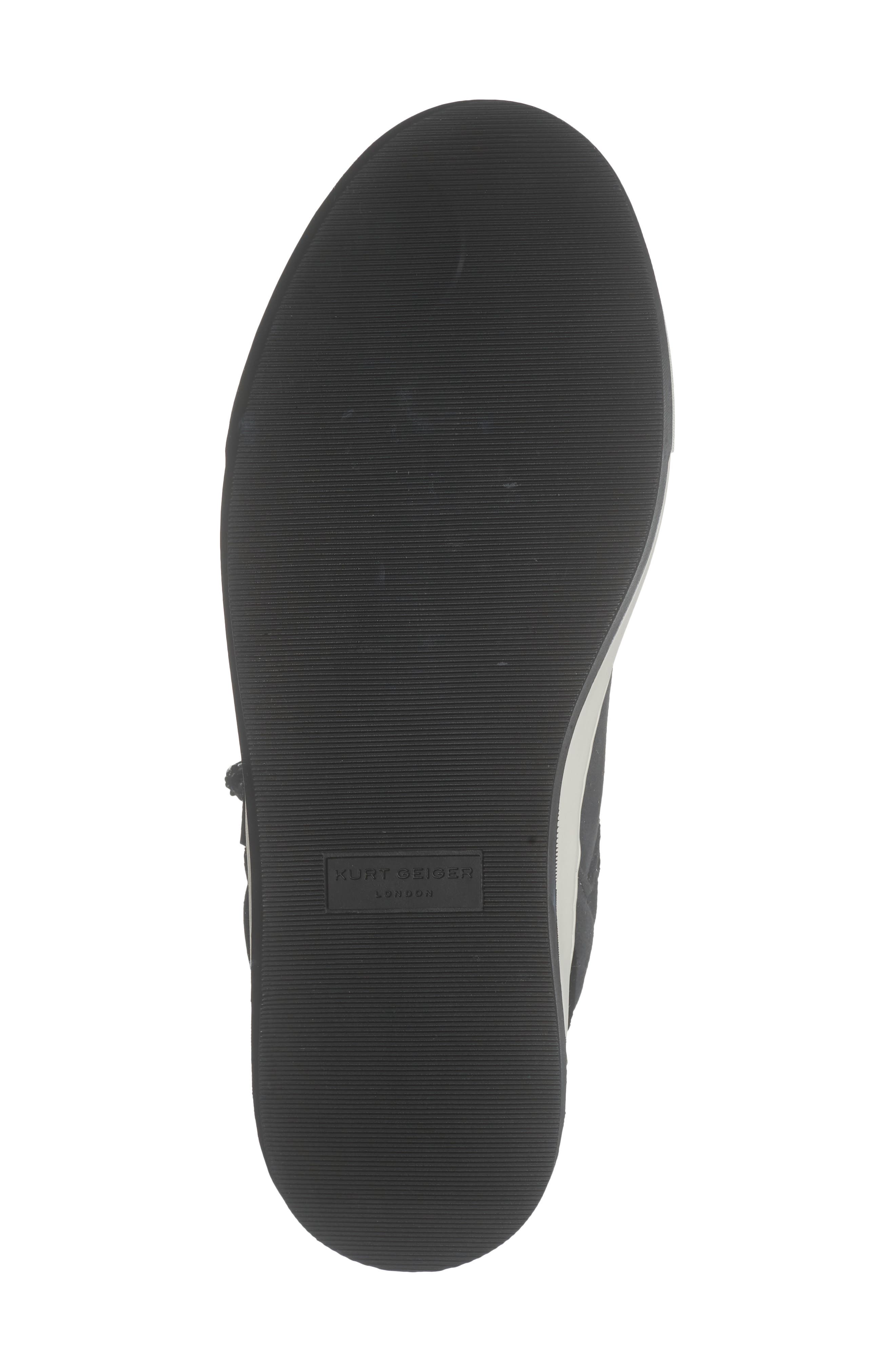 Kurt Geiger London Southbank Tag Sneaker, Alternate, color, Black/ Green