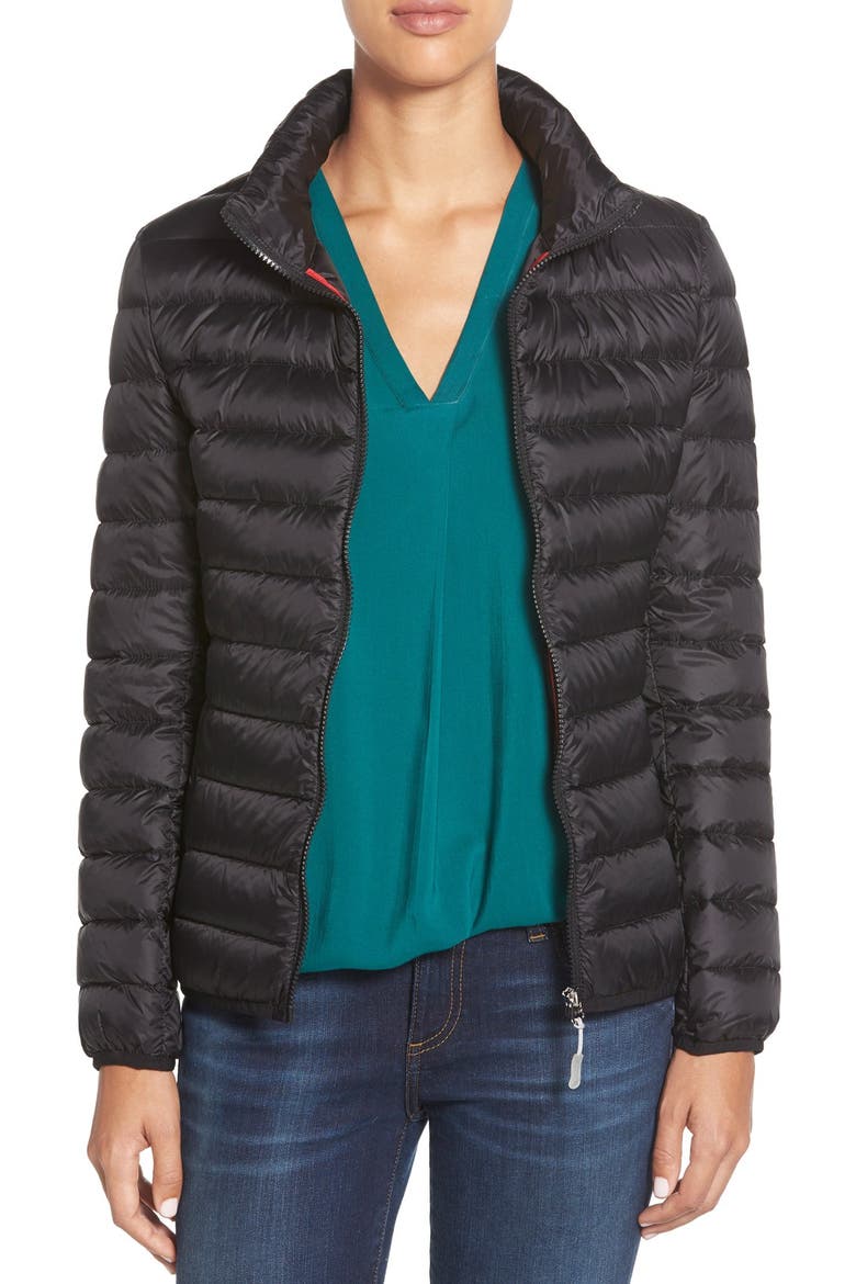 Pax on the Go Packable Quilted Jacket, Main, color, BLACK
