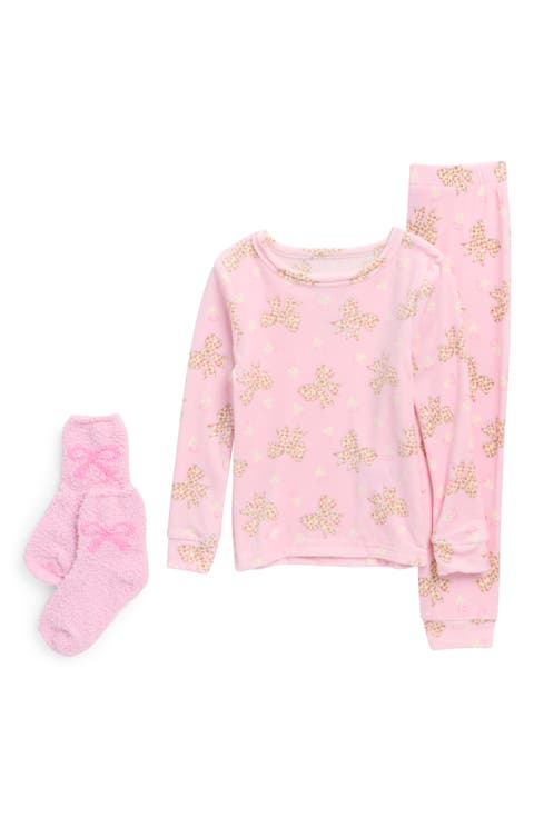 Kids' 3-Piece Pajamas & Socks Set
