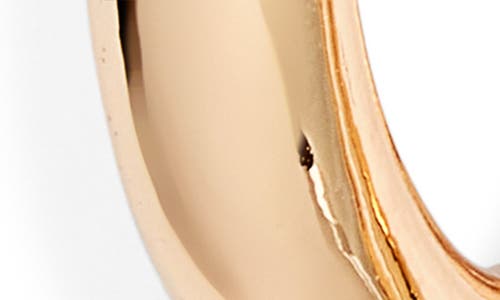 Open Edit Curved Hoop Earrings
