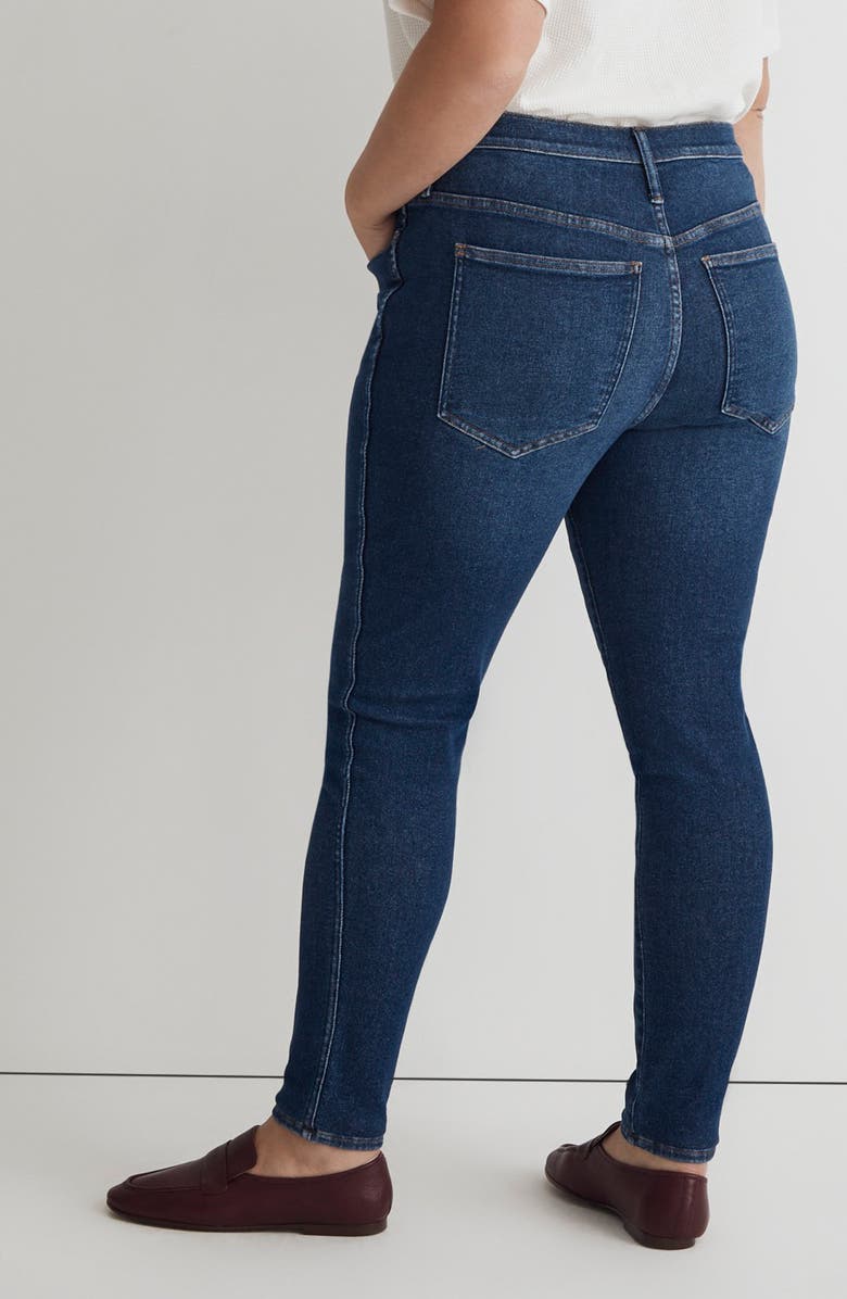 Madewell 10" High Rise Skinny Jeans, Alternate, color, Smithley Wash