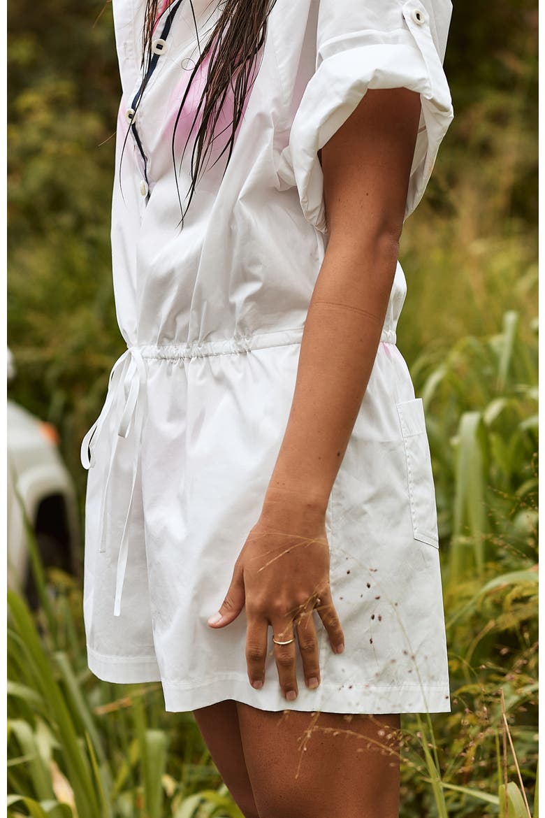 The Poplin Summer Suit, Alternate, color, White