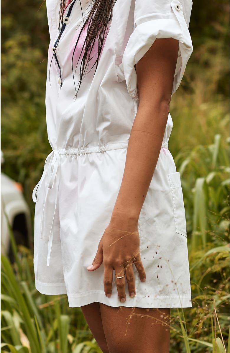 Ansea The Poplin Summer Suit, Alternate, color, White