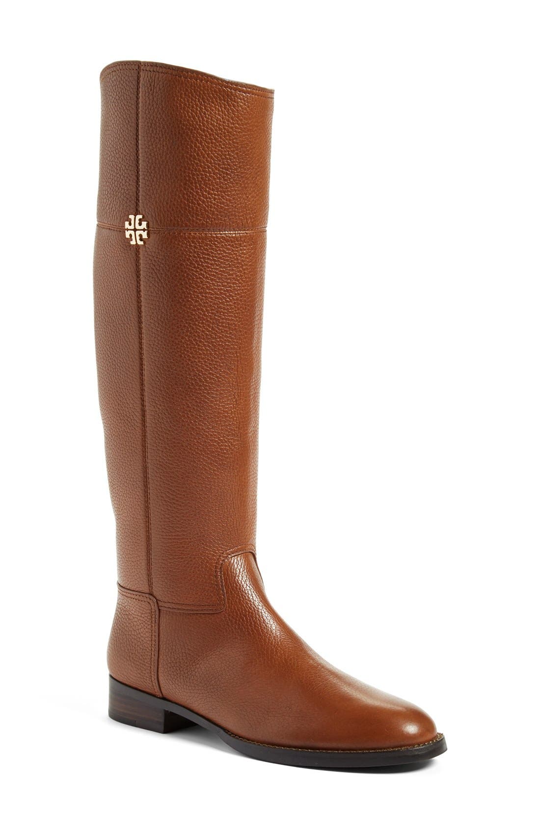'Jolie' Riding Boot, Main, color, RUSTIC BROWN