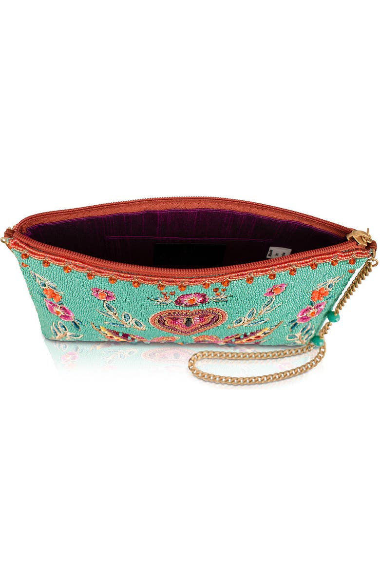 Mary Frances Accessories Two In Love Mini Handbag, Alternate, color,