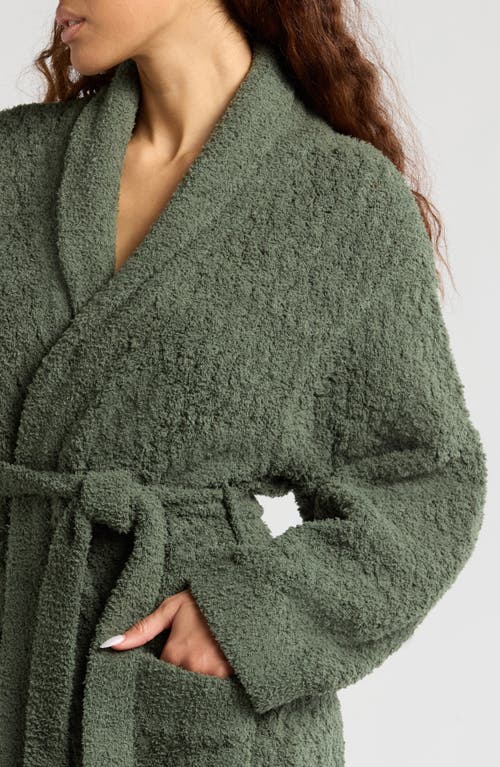 Sunday Citizen Snug Waffle Robe In Green