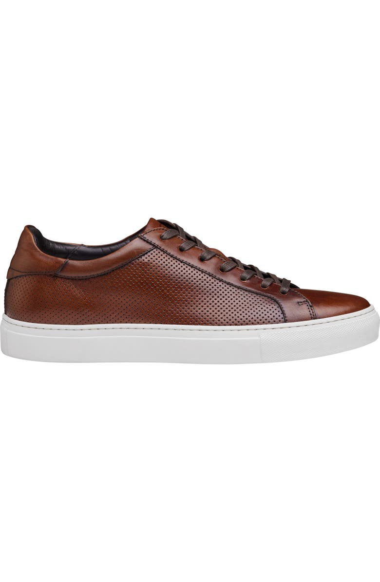 JOHNSTON & MURPHY COLLECTION Johnston & Murphy Jake Perforated Lace to Toe Water Resistant Sneaker, Alternate, color,
