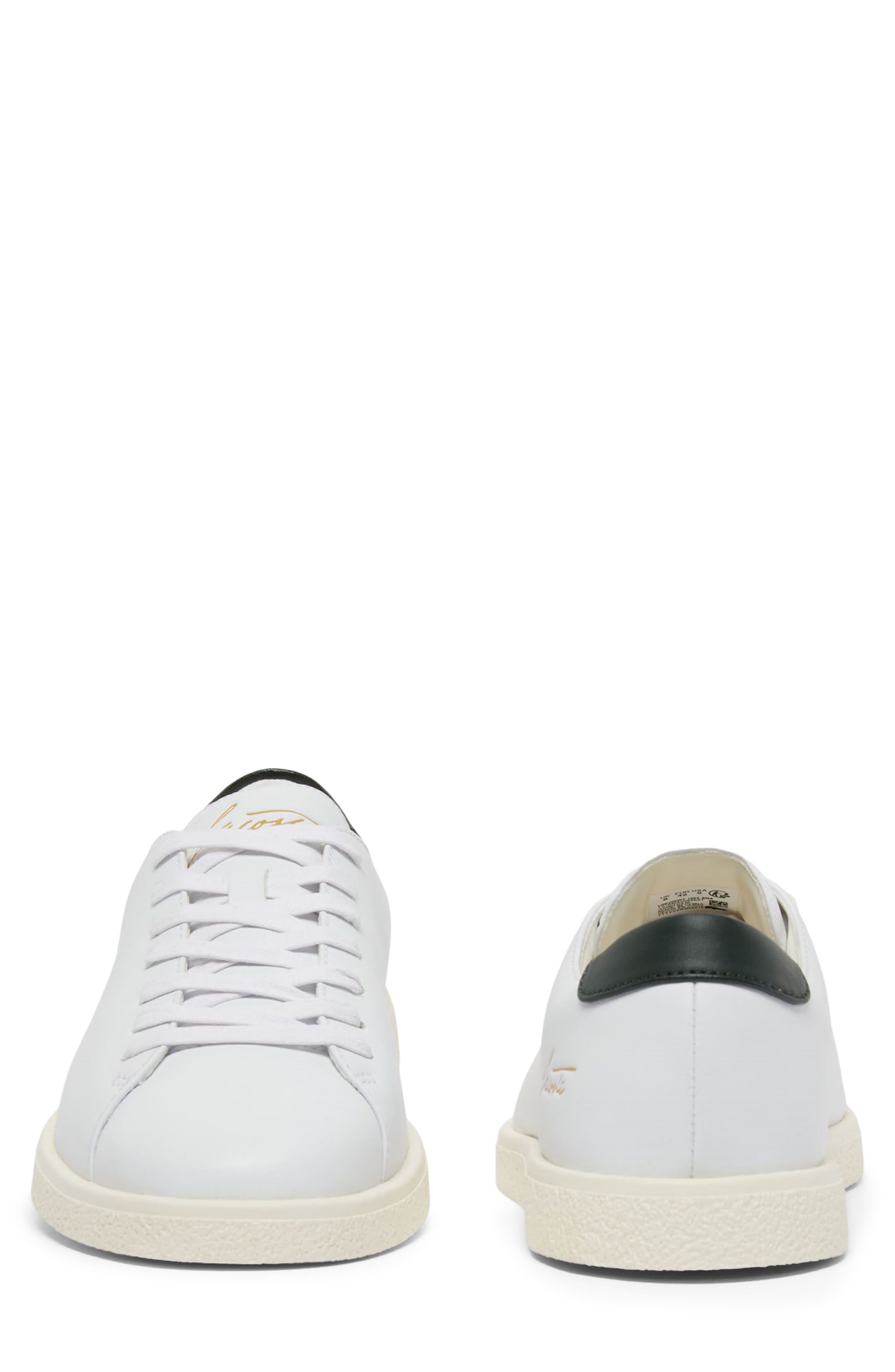 Lacoste Linecourt Low Top Sneaker, Alternate, color, White/ Off White