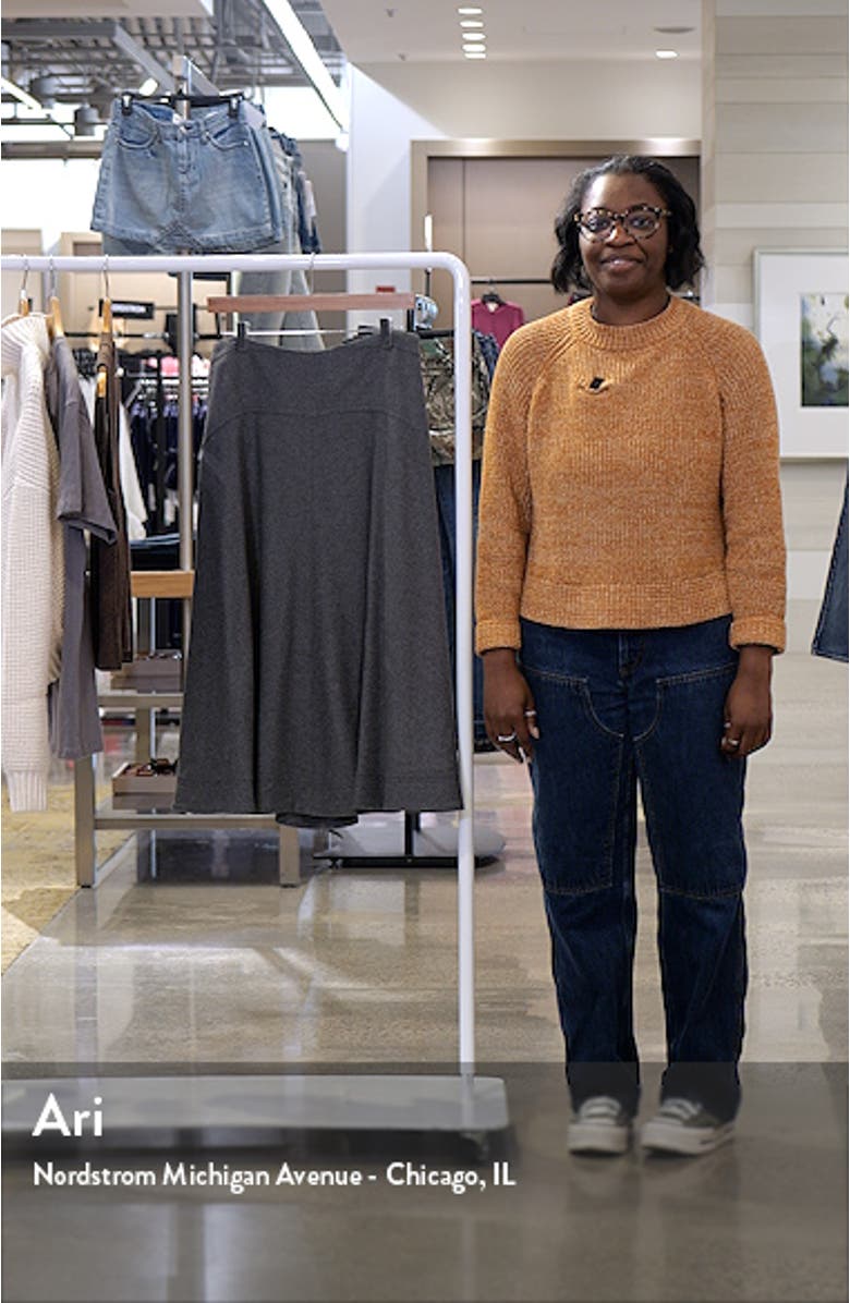 Holton Wool Button Shoulder Cap Sleeve Sweater, sales video thumbnail