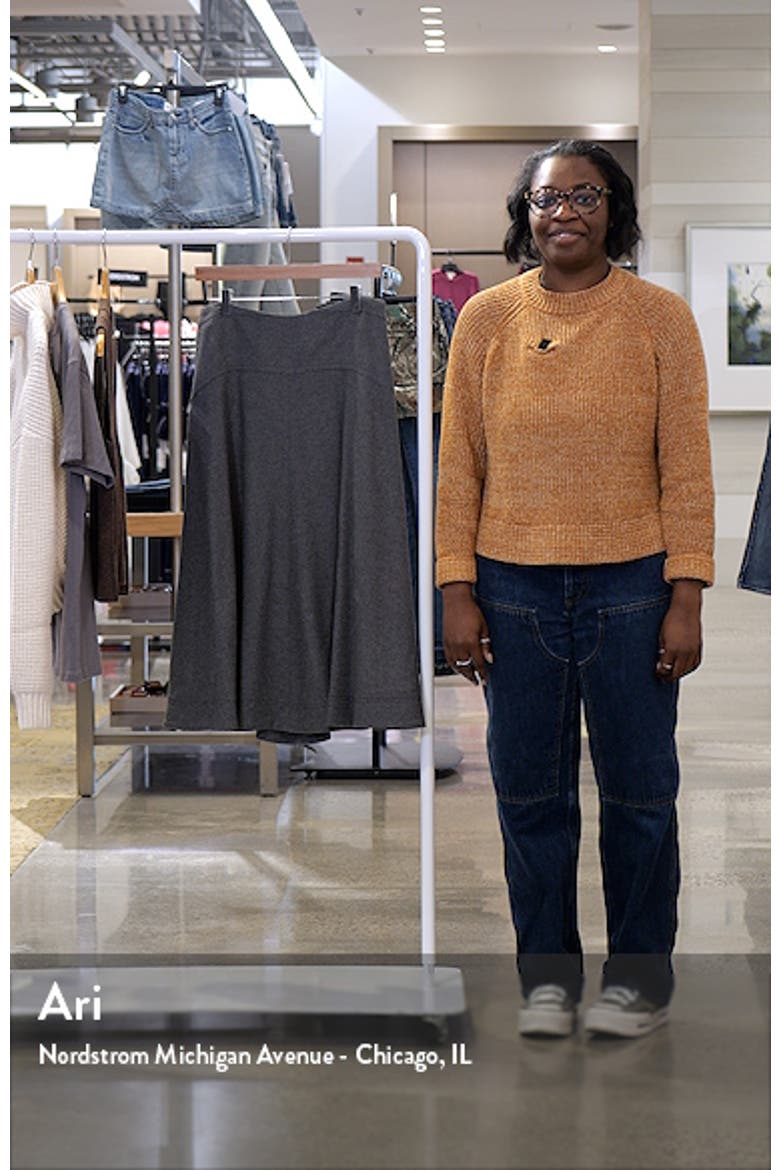 Holton Wool Button Shoulder Cap Sleeve Sweater video