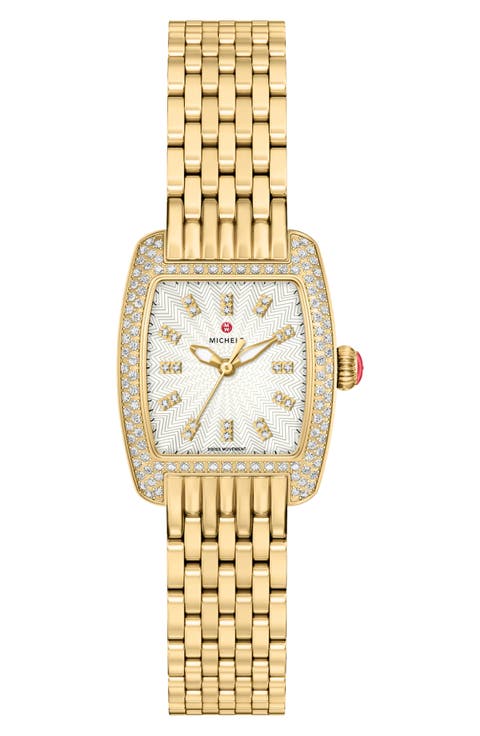 Urban Petite 18K Gold Plate Bracelet Watch, 22mm