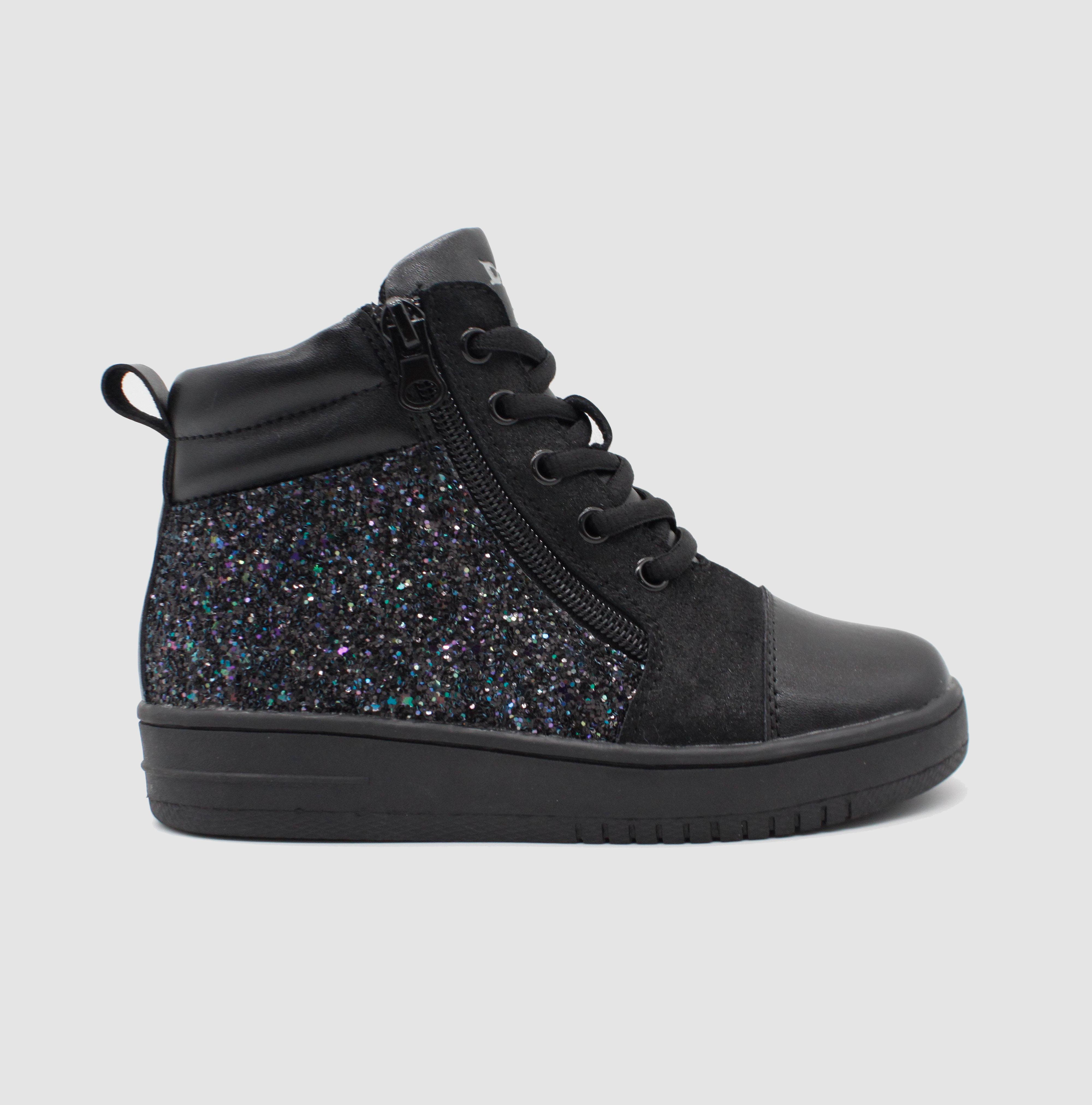Rodeo sneaker, Alternate, color, Black Sparkle