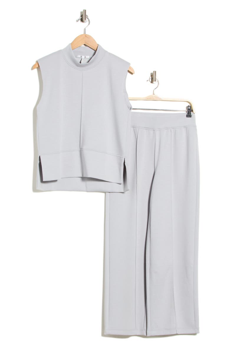 Emmie Tank & Pants Set, Alternate, color, H. GREY