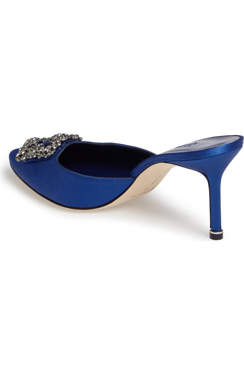Manolo Blahnik Hangisi Embellished Mule, Alternate, color,