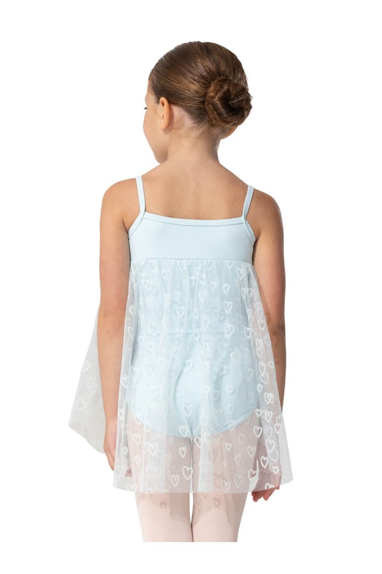 Baby Doll Ballet Dress Heart, Alternate, color, blue