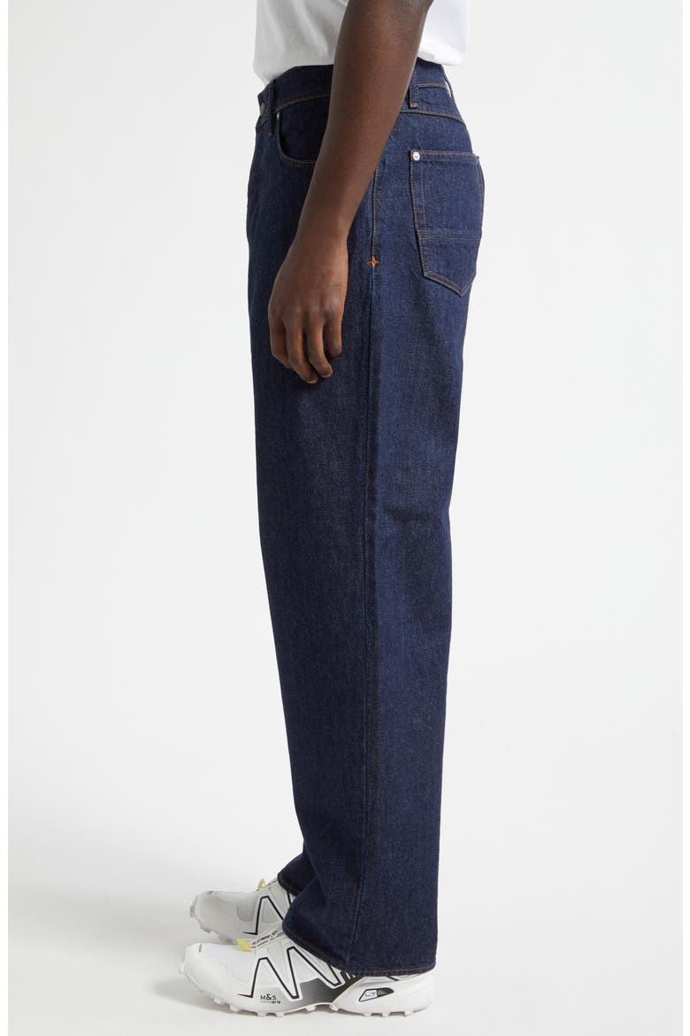 Straight Leg Jeans, Alternate, color, BLUE RINSE