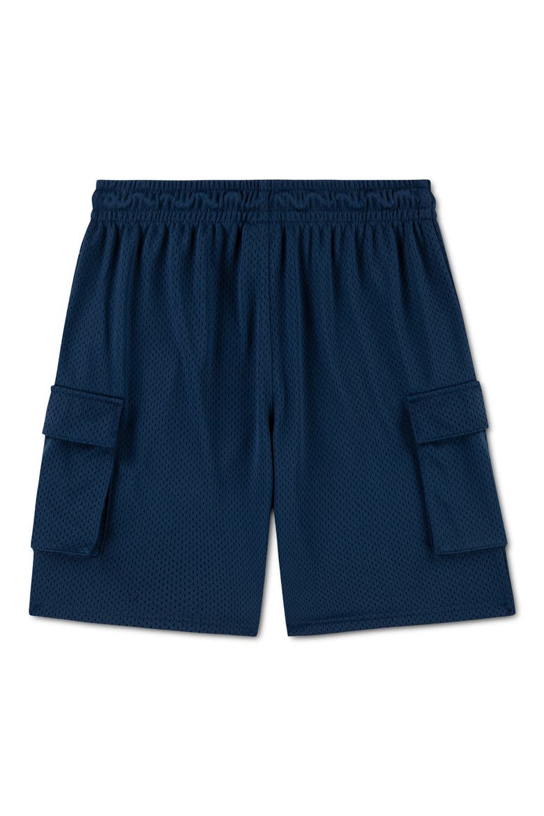Kids' Mesh Cargo Shorts, Alternate, color, DARK HORIZON