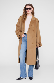 ANINE BING Rickie Maxi Trench