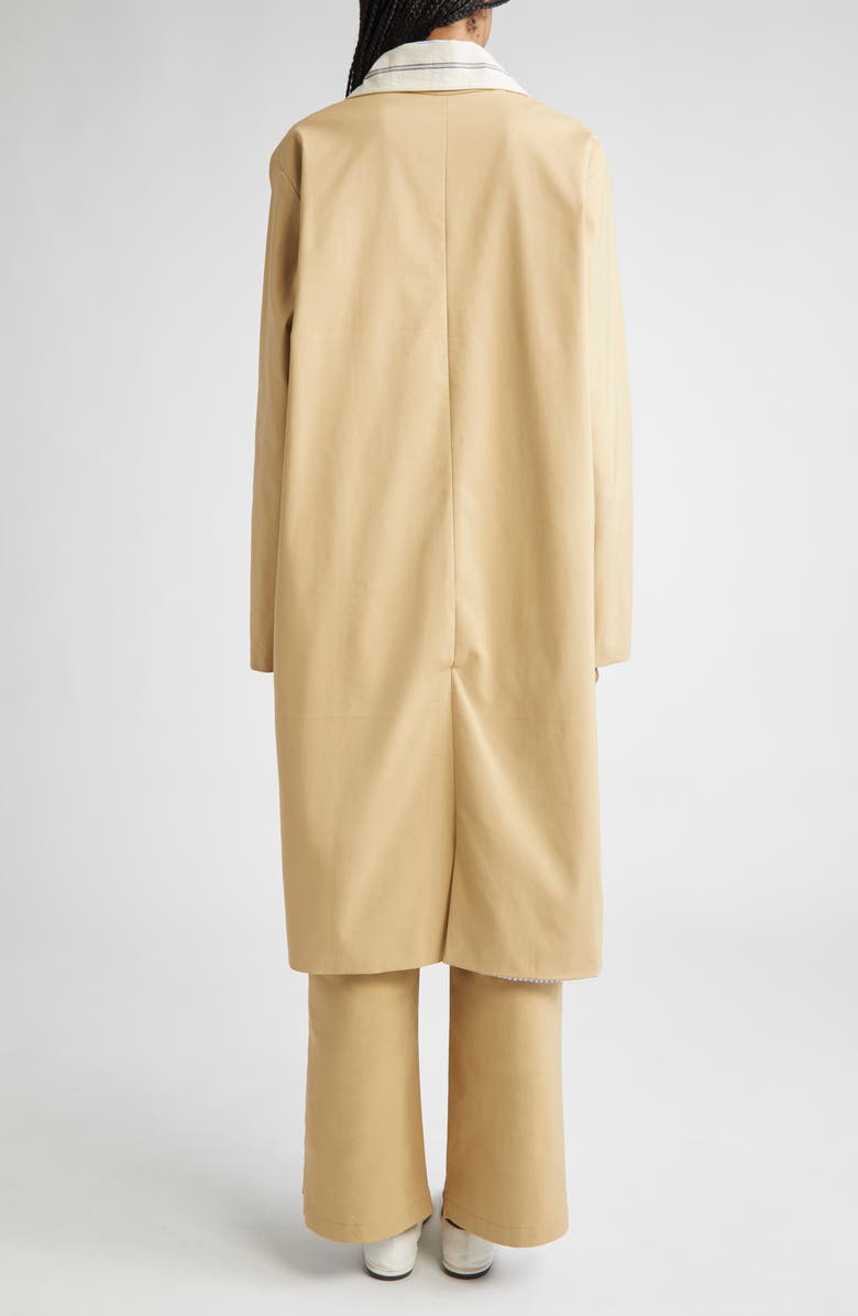 KÚR Leather Pockets Duster Jacket, Alternate, color,