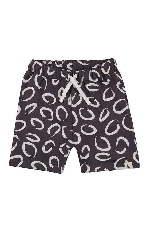 Organic Cotton Eyespot Print Shorts (Toddler, Little Kids, Big Kids)