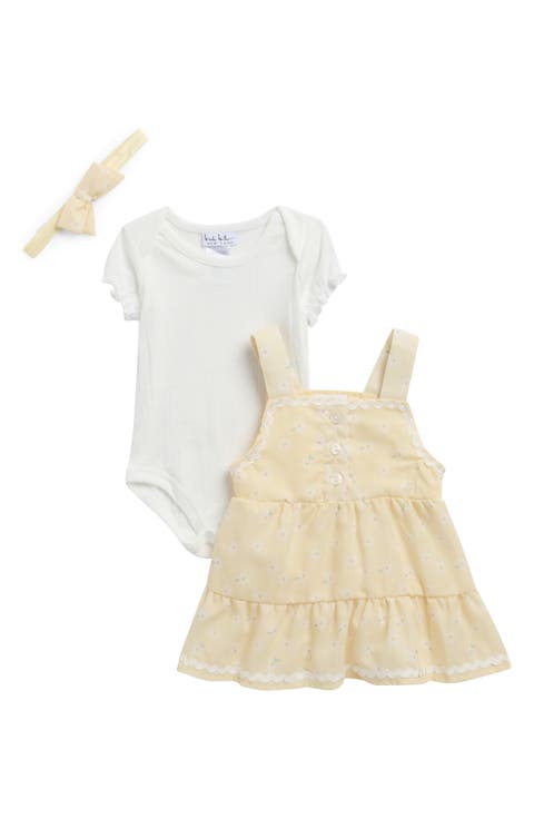 Bodysuit, Dress & Headband Set (Baby)