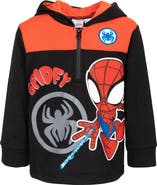 Marvel Spidey and His Amazing Friends Half Zip Hoodie