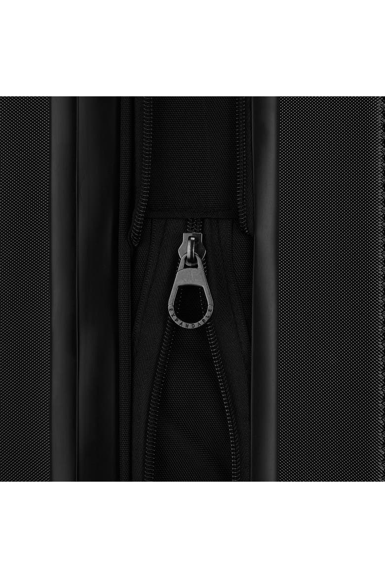 Brussels 3 Piece Hardside Luggage Set with Expansion, Alternate, color, Black