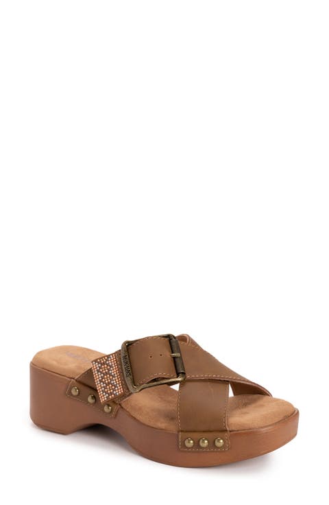 Charlotte Platform Slide Sandal (Women)