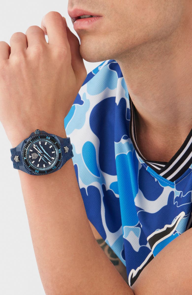PLEIN SPORT Thunder Force Bracelet Watch, Alternate, color, Blue