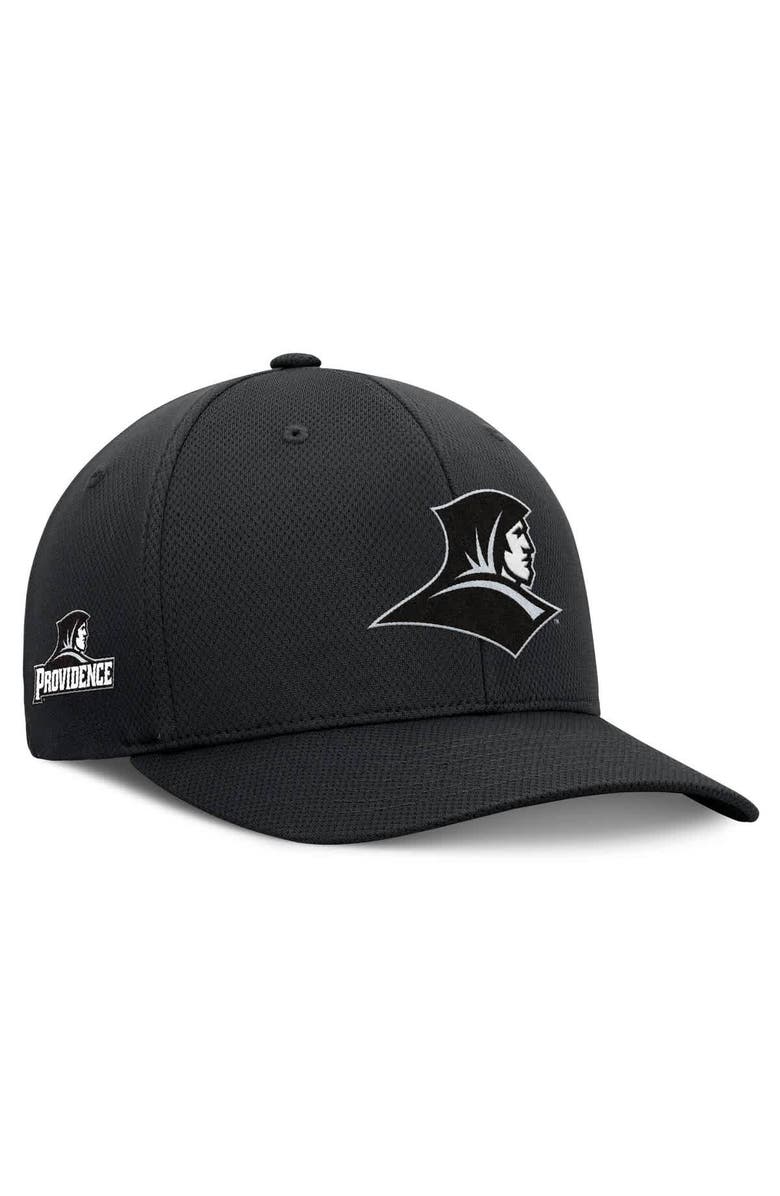 TOP OF THE WORLD Men's Top of the World Black Providence Friars Reflex Flex Hat, Main, color, 
