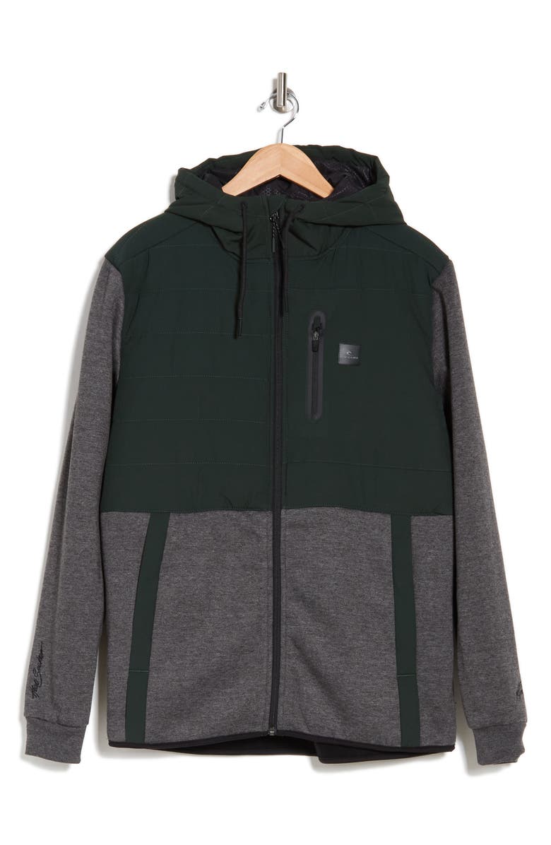 Rip Curl Heatseeker Zip Hoodie, Alternate, color, 