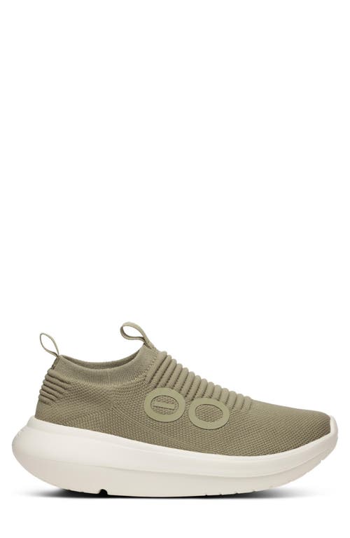 Oofos Oomy Zen Slip-on Sneaker In Green