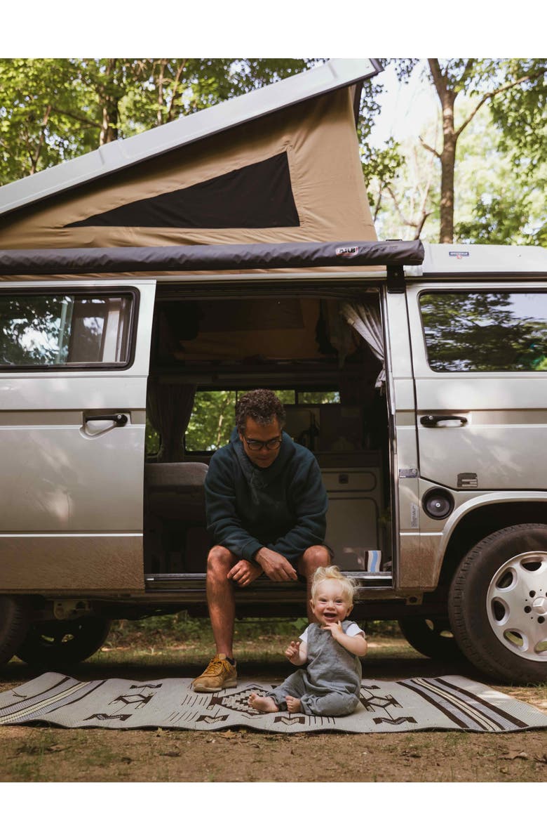 Mad Mats Navajo Rug, Alternate, color, Brown - 5'X8'