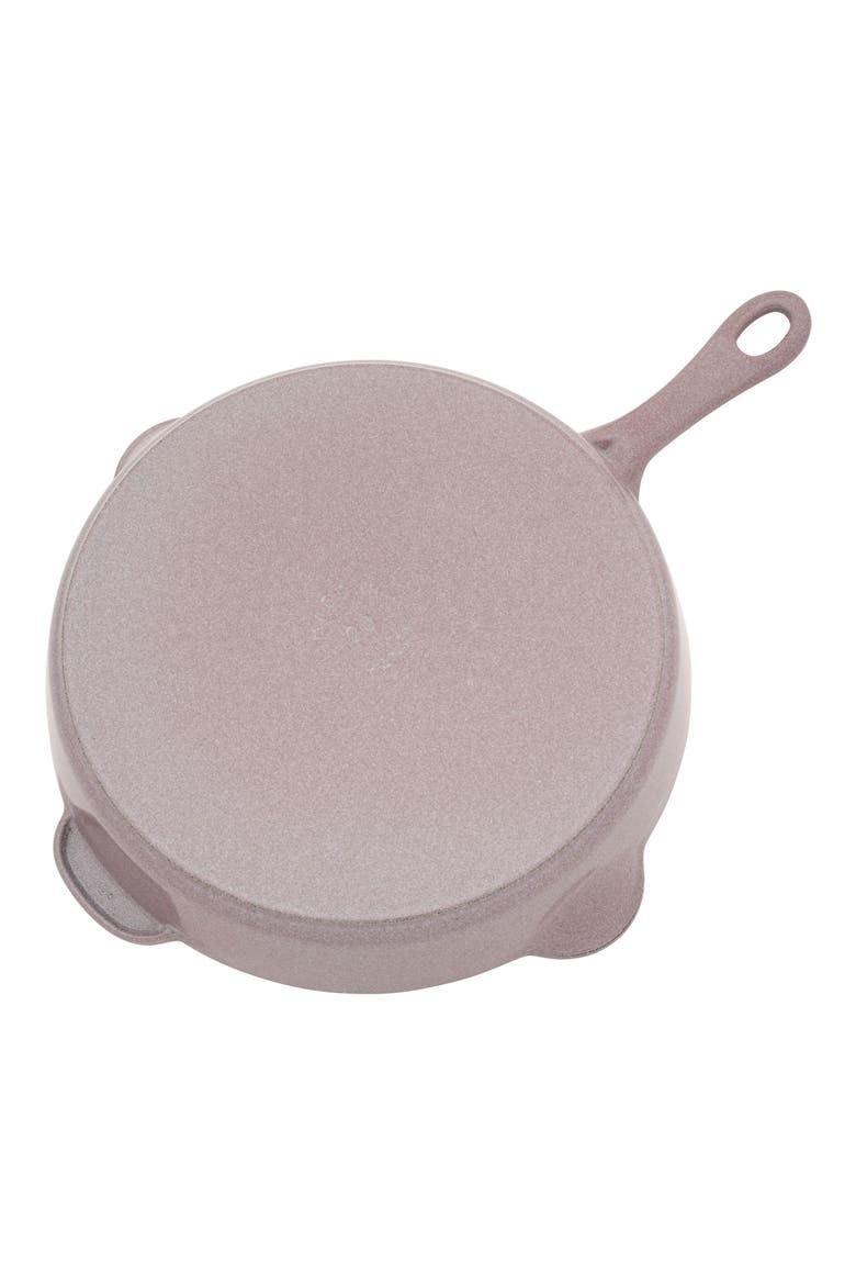 11-Inch Enameled Cast Iron Traditional Deep Skillet, Alternate, color, LILAC