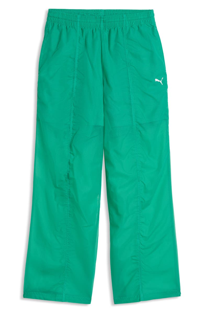 PUMA Dare To Woven Track Pants, Main, color, Vibrant Green