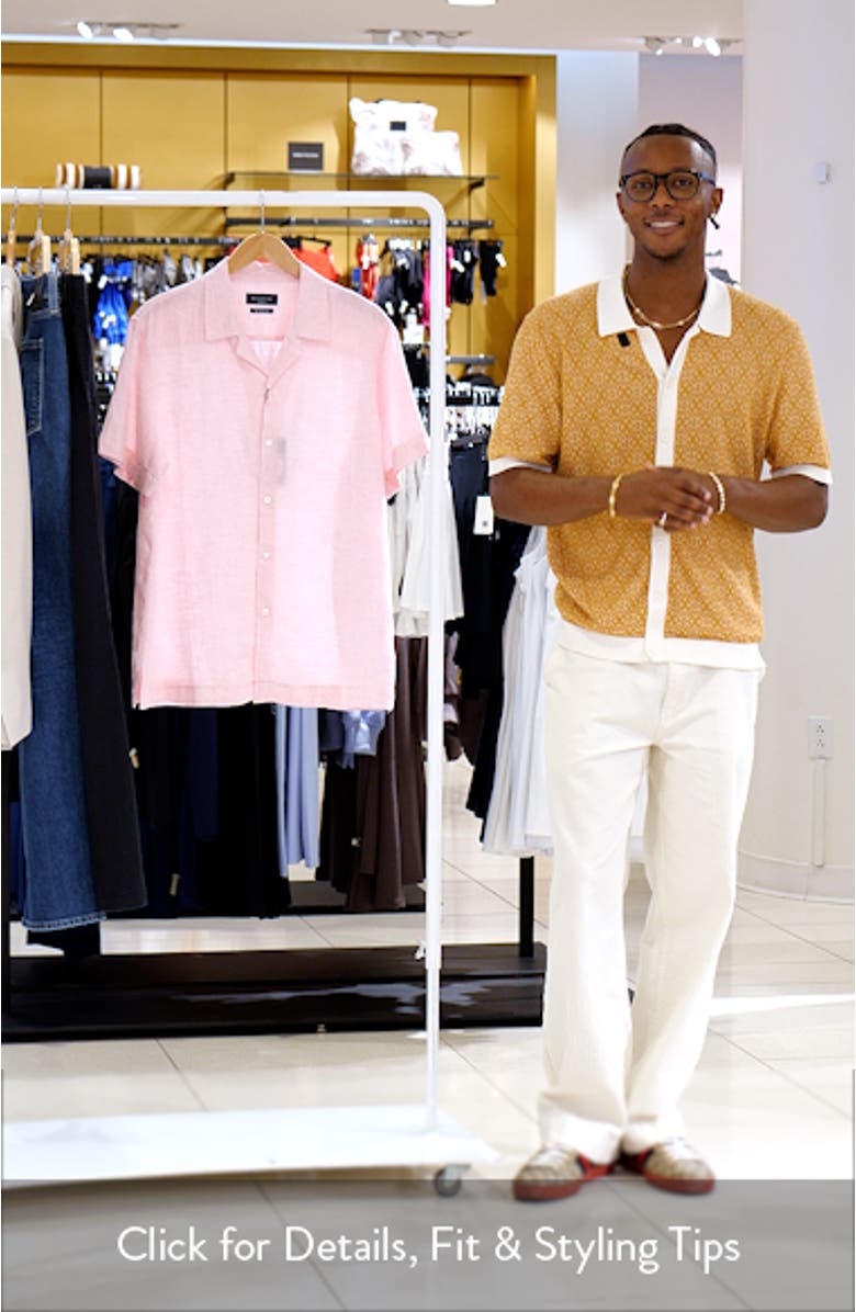 Linen Camp Shirt, sales video thumbnail