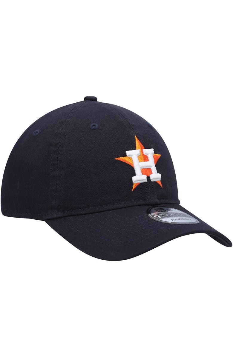 New Era Men's New Era Navy Houston Astros Logo Replica Core Classic 9TWENTY Adjustable Hat, Alternate, color, Navy