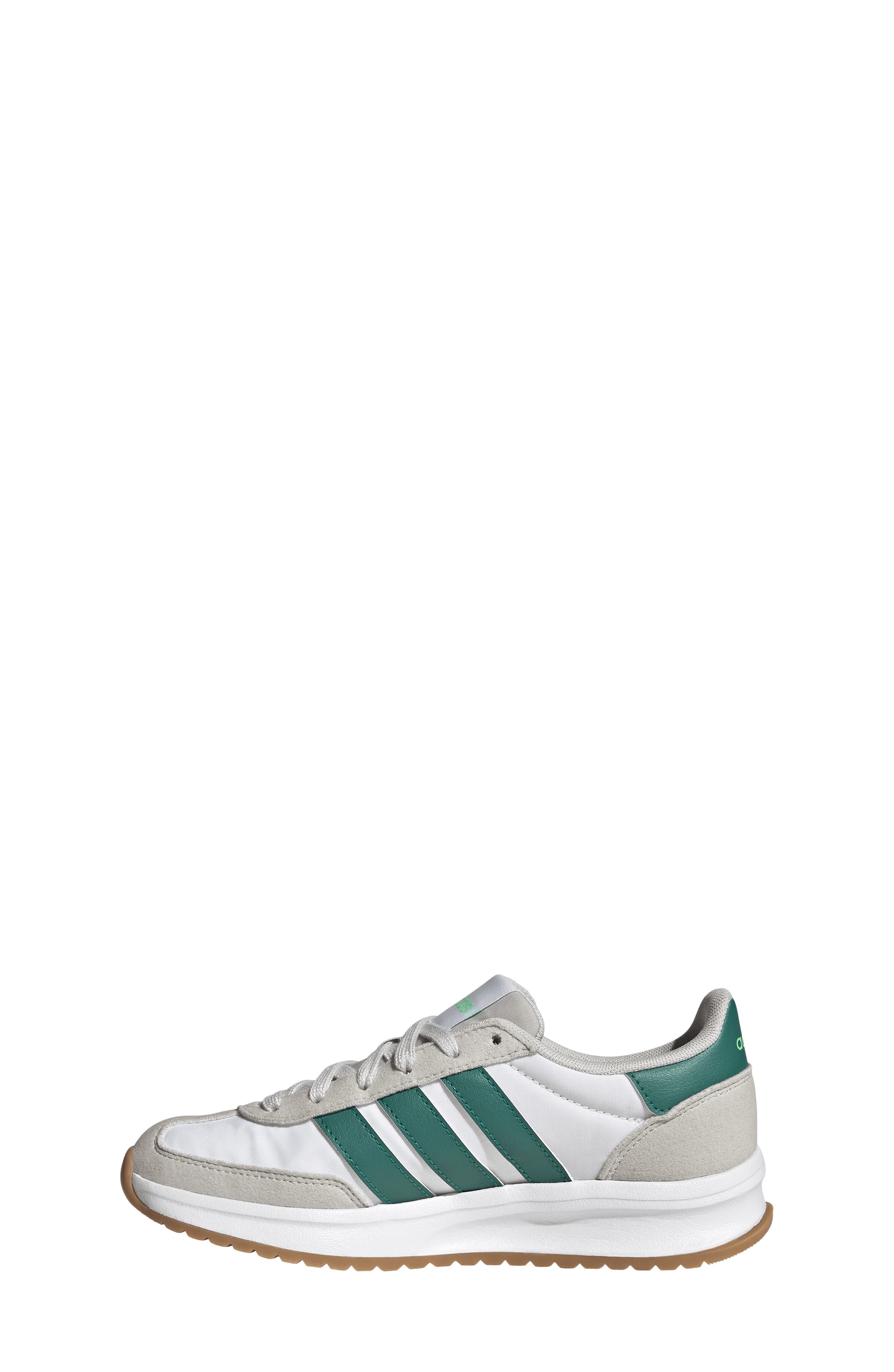Kids' Run 70s 2.0 Running Shoe, Alternate, color, GREY/ GREEN/ WHITE