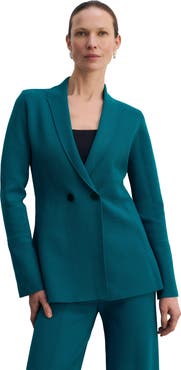 The Fold Somerton Sculpt Knit Blazer
