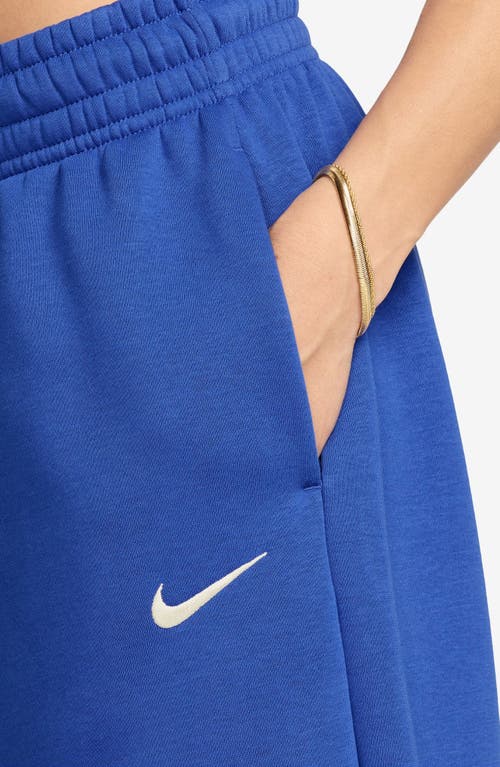 Nike Women's  Sportswear Phoenix Fleece High-waisted Oversized Sweatpants In Game Royal/sail