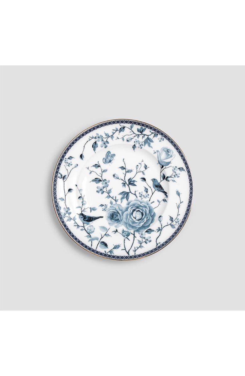 Togas Fiore Plate, Alternate, color, White
