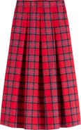 Boden Verity Tartan Midi Skirt